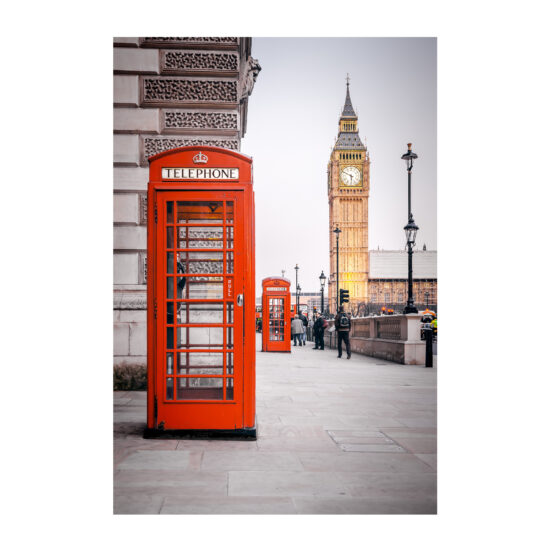 Placa Decorativa Cidades Londres Telephone 20x30cm,Placa Decorativa Cidades Londres Telephone 20x30cm