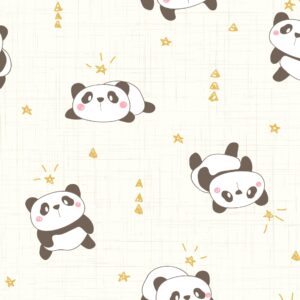 Papel de Parede Infantil Panda 2,70x0,57m