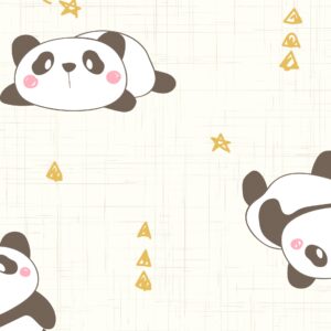 Papel de Parede Infantil Panda 2,70x0,57m