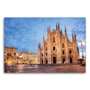 Placa Decorativa MDF Itália Catedral de Milão