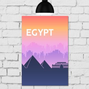 Placa Decorativa MDF Egito