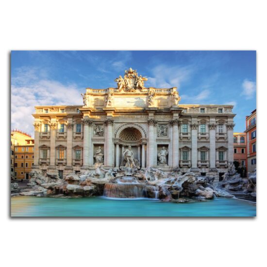 Placa Decorativa MDF Itália Roma Viagem