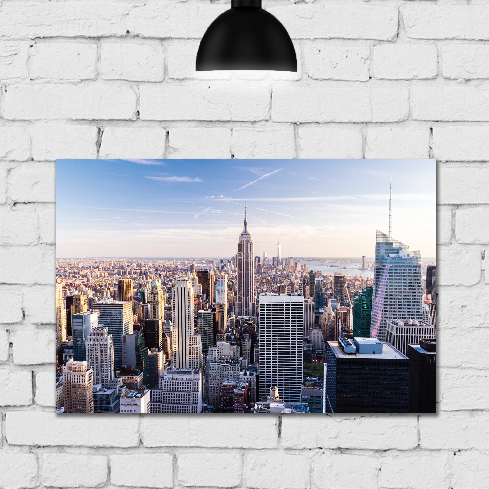 Placa Decorativa Fotos de New York 4un MDF 20x30cm