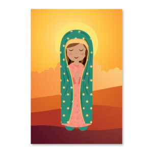 Placa Decorativa MDF Nossa Senhora de Guadalupe