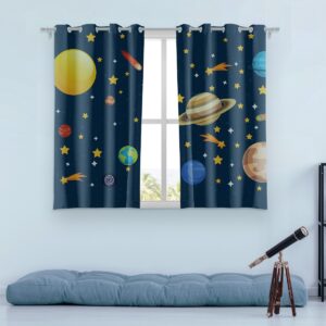 cortina infantil sistema solar